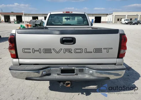 2006 Chevrolet Silverado C1500 из США, поврежденный, VIN 3GCEC14X86G187633